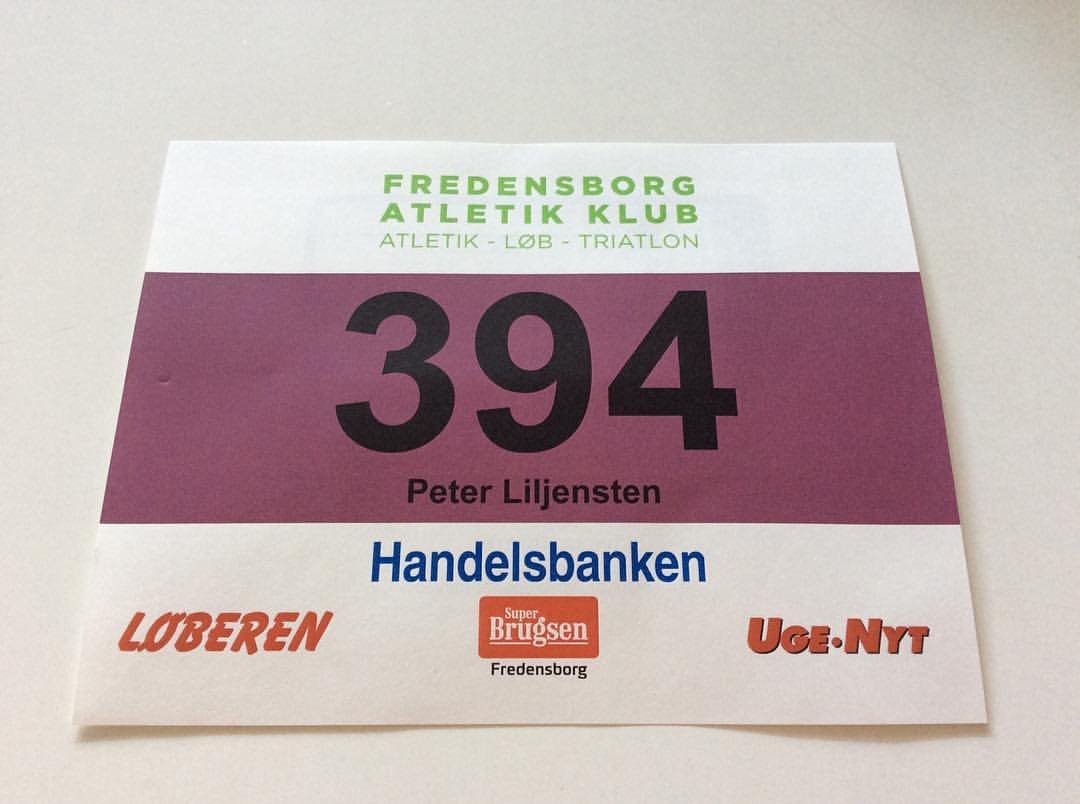 Start nummer til Esrum Sø rundt med din personlig løbetræner og ...