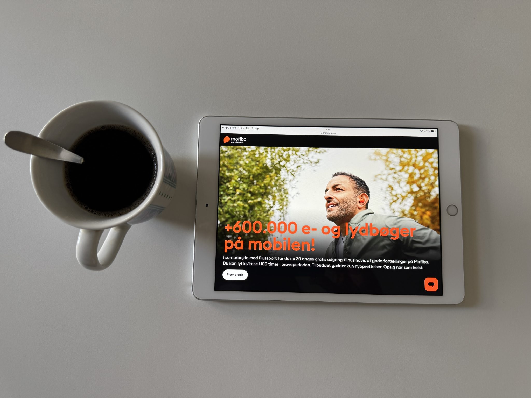 Kaffe og lydbøger – en perfekt pause i hverdagen ☕📚