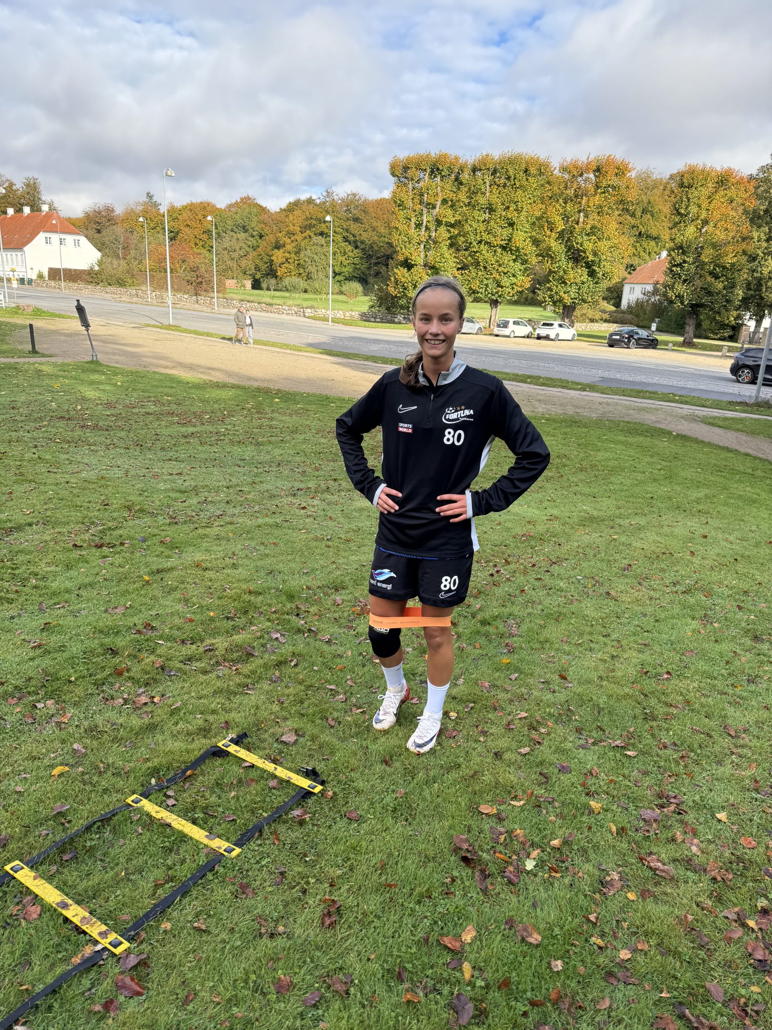 Fodboldspiller fra Fortuna Hjørring rejste til Lyngby for at blive hurtigere – en inspirerende start på et personligt træningsforløb ⚽️💨